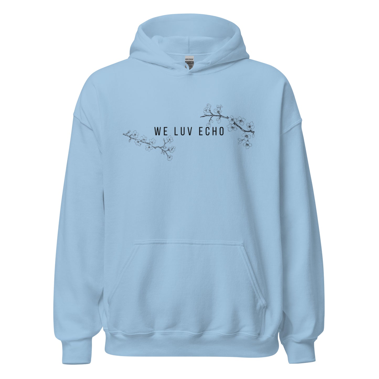 WeLuvEcho Unisex Hoodie (Light Colors)