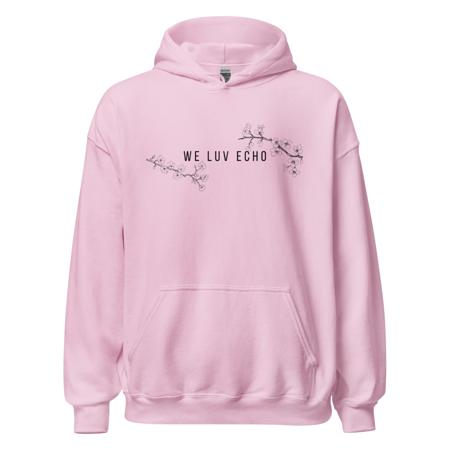 WeLuvEcho Unisex Hoodie (Light Colors)