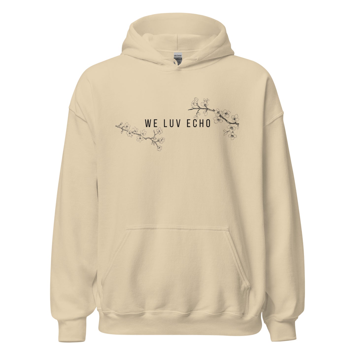 WeLuvEcho Unisex Hoodie (Light Colors)